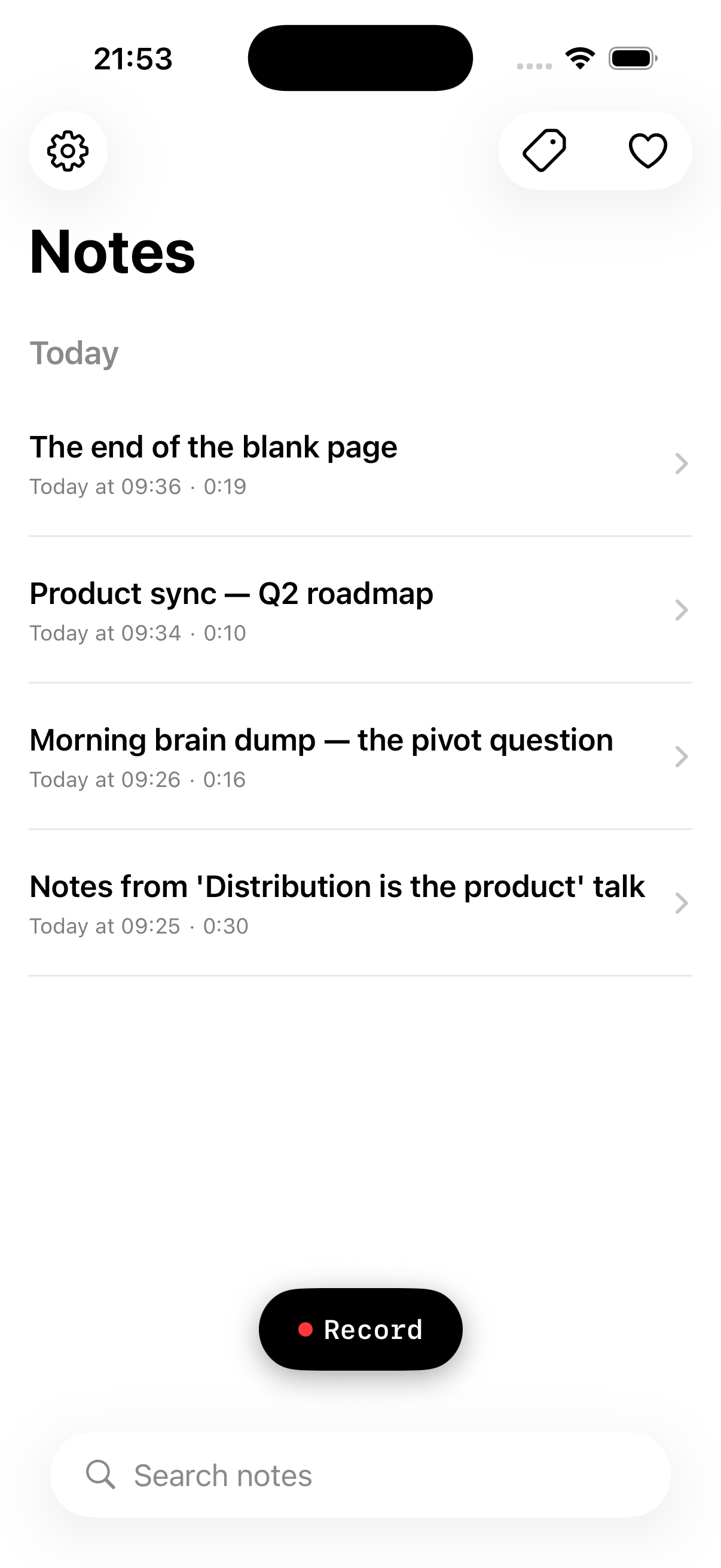 Vscribe preview